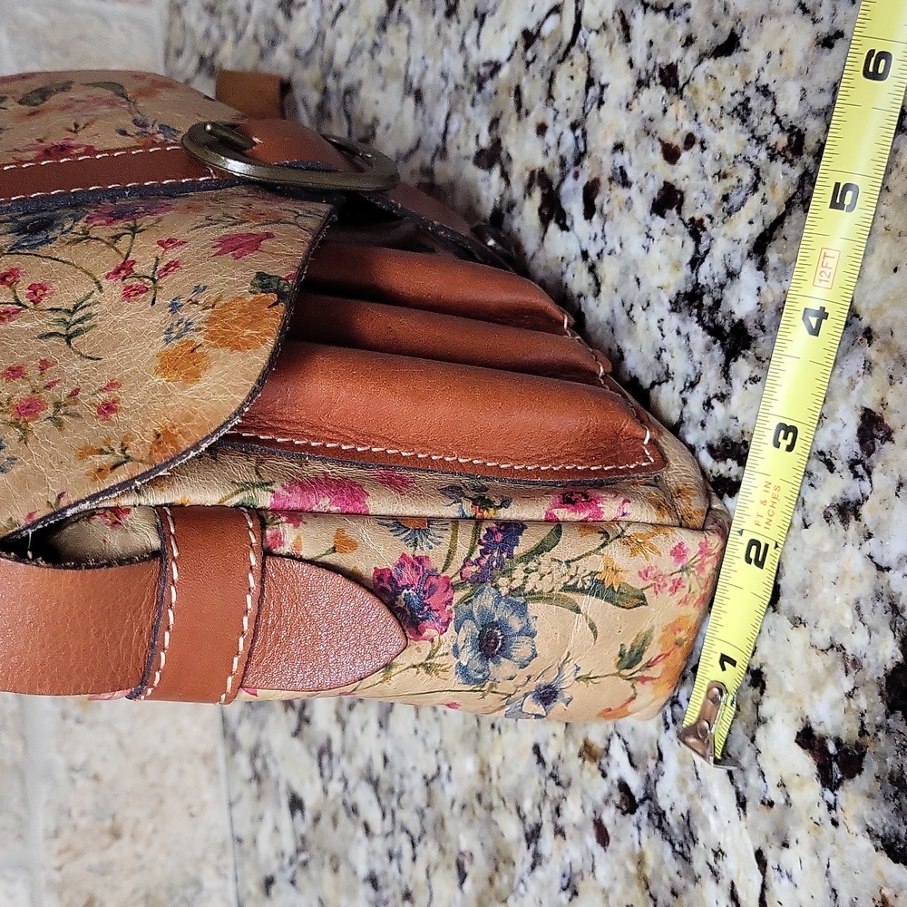 Patricia Nash Prairie Rose Praga Flap Crossbody  - Picture 5 of 16